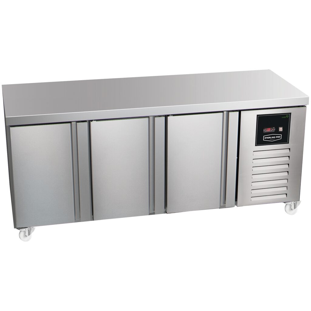 Sterling pro spi 7 180 30 sp 3 door refrigerated counter 452 litres