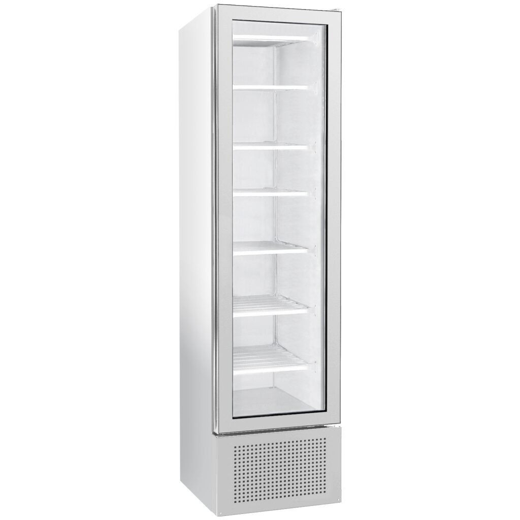 Sterling Pro Cobus SPF400G Single Door Upright Display Freezer, 360